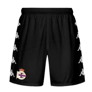 Pantalones Deportivo Coruna 2ª 2021-2022 Negro